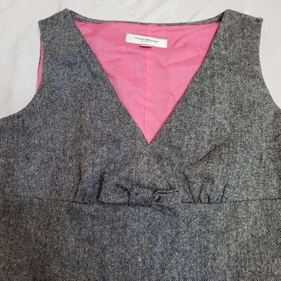 NEW Isaac Mizrahi x Target Y2K 2007 corpcore gray sleeveless shell top XS - Picture 6 of 10